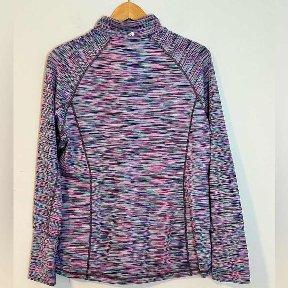 Ideology Multicolor Zip-Front Active Jacket Size … - image 4